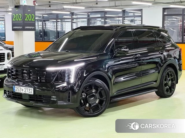 Kia The New Sorento 4th Generation 2024 Черный из Кореи