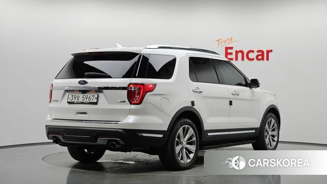 Ford Explorer 2018 Белый из Кореи