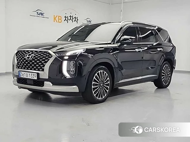 Hyundai Palisade 2021 Черный из Кореи