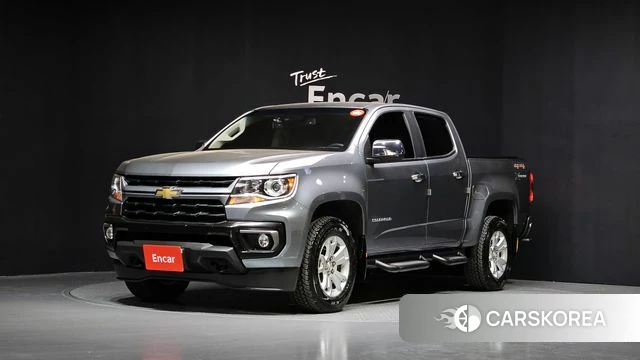 Chevrolet (GM Daewoo) Real New Colorado 2022 Серый из Кореи