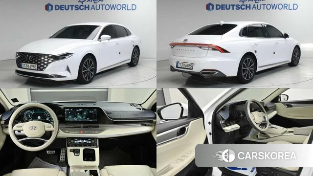 Hyundai The New Grandeur IG 2021 Белый из Кореи
