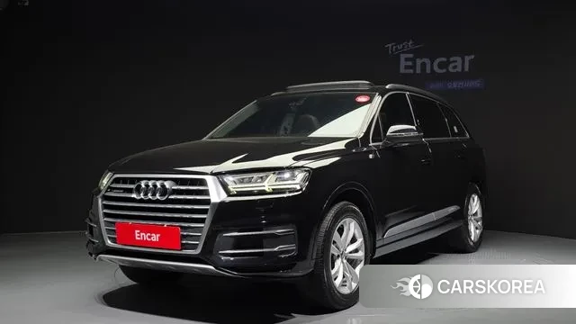 Audi Q7 (4M) 2019 Черный из Кореи