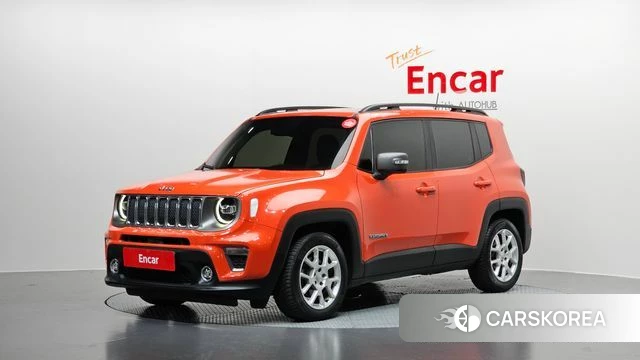 Jeep Renegade 2020 Оранжевый из Кореи