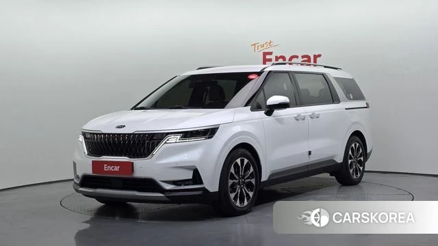 Kia Carnival 4th generation 2021 Белый из Кореи