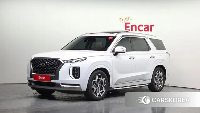 Hyundai Palisade 2022 Белый из Кореи