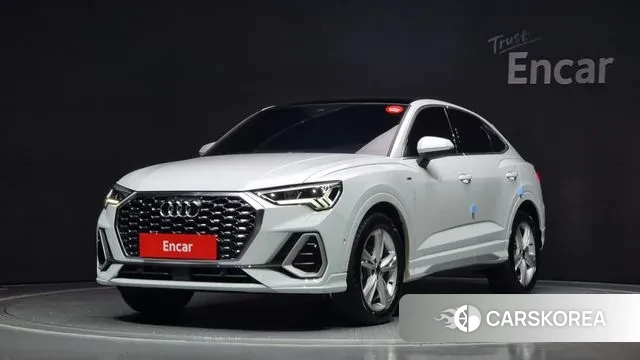 Audi Q3 (F3) 2022 Белый из Кореи