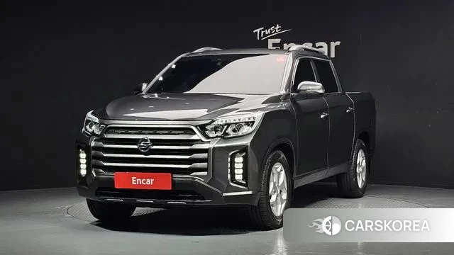 Ssangyong The New Rexton Sport 2022 Серый из Кореи