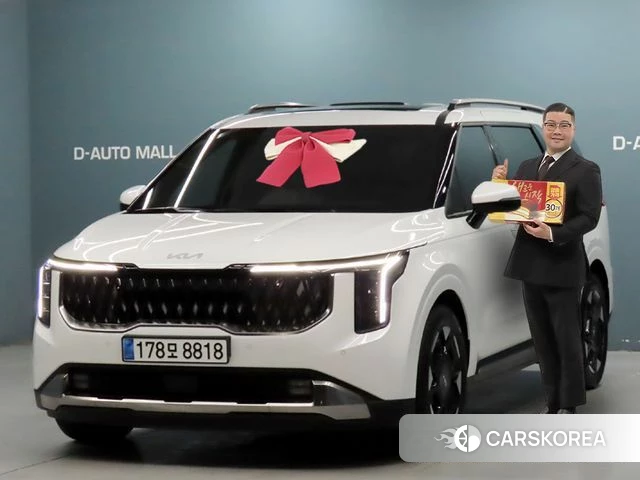 Kia The New Carnival 4th Generation 2024 Белый из Кореи