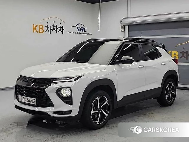 Chevrolet (GM Daewoo) Trailblazer 2020 Белый из Кореи