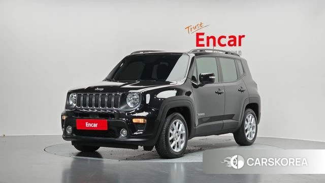 Jeep Renegade 2021 Черный из Кореи