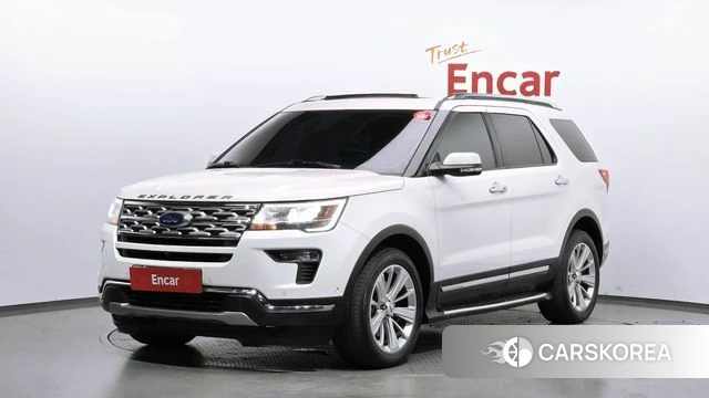 Ford Explorer 2019 Белый из Кореи