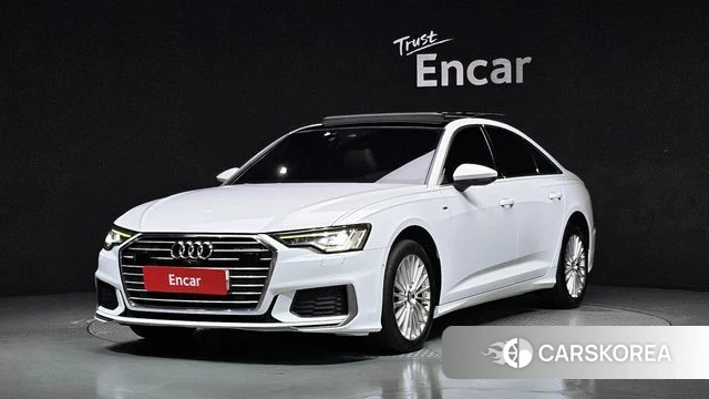 Audi A6 (C8) 2020 Белый из Кореи