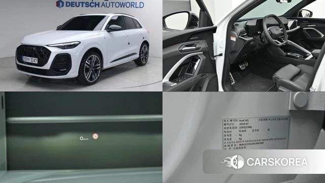 Audi Q5 (80A) 2025 Белый из Кореи
