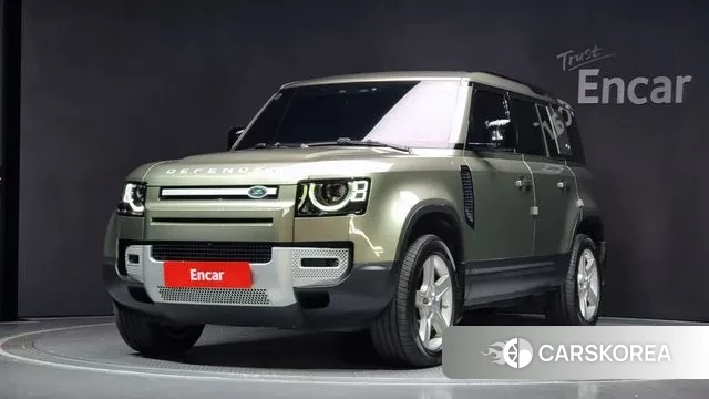 Land Rover Defender (L663) 2020 Светло-зеленый из Кореи