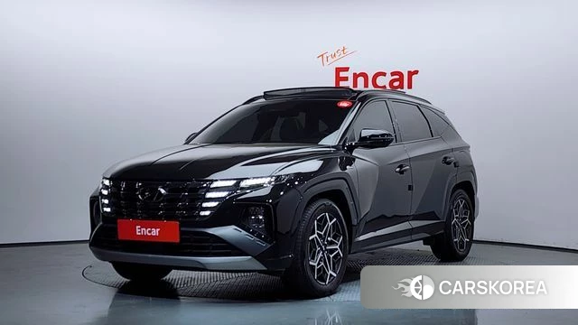 Hyundai Tucson Hybrid (NX4) 2022 Черный из Кореи