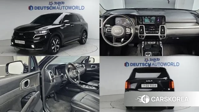Kia Sorento 4th Generation 2022 Черный из Кореи