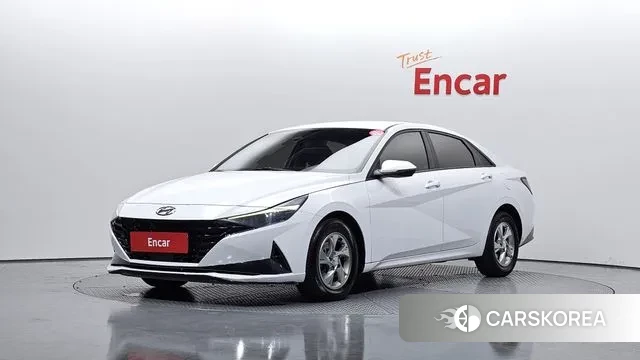 Hyundai Avante (CN7) 2022 Белый из Кореи