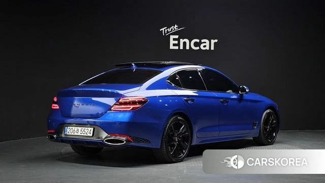 Genesis The New G70 2021 Синий из Кореи