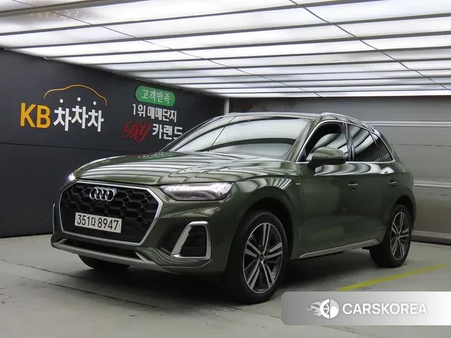 Audi Q5 (FY) 2021 Светло-зеленый из Кореи