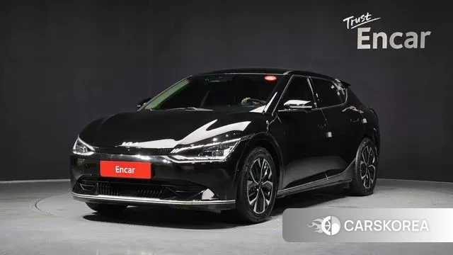 Kia EV6 2022 Черный из Кореи