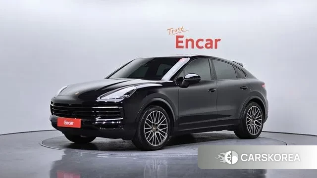 Porsche Cayenne (PO536) 2021 Черный из Кореи