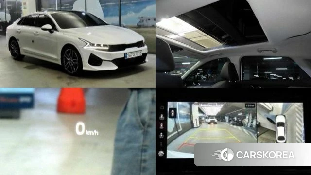 Kia K5 3rd generation 2023 Белый из Кореи