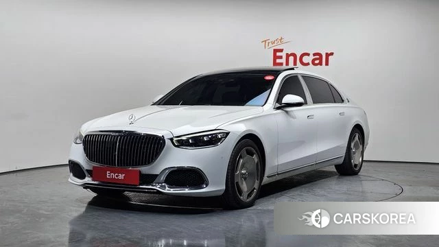 Mercedes-Benz S-Class W223 2024 Белый из Кореи