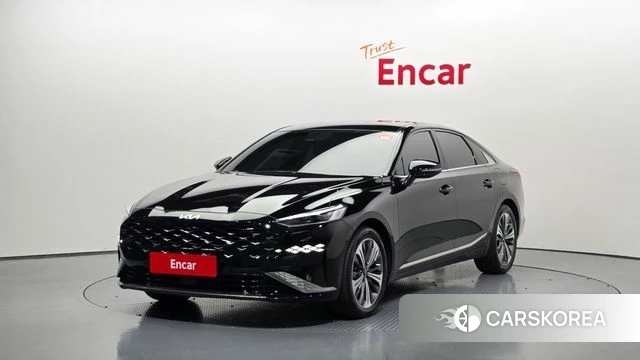 Kia K8 Hybrid 2022 Черный из Кореи