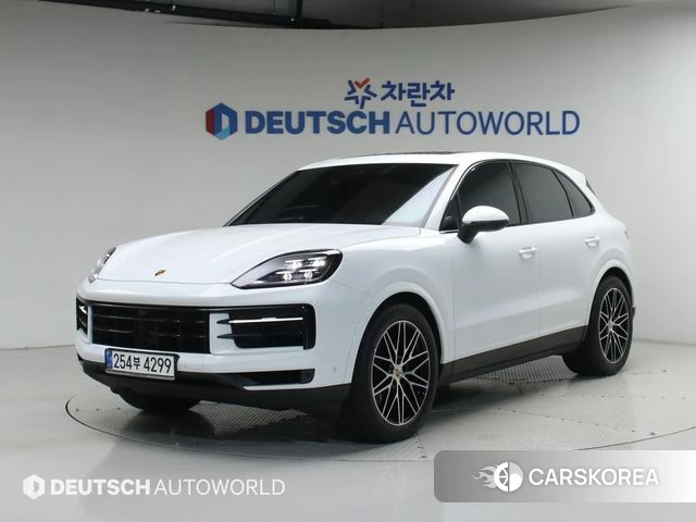 Porsche Cayenne (PO536) 2024 Белый из Кореи