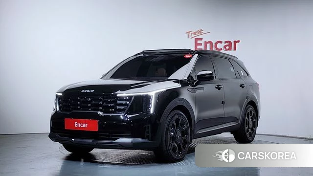 Kia The New Sorento 4th Generation 2025 Черный из Кореи