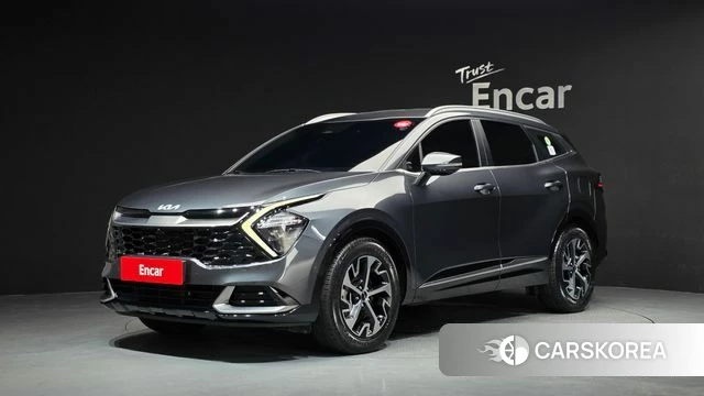 Kia Sportage 5th Generation Hybrid 2023 Серый из Кореи