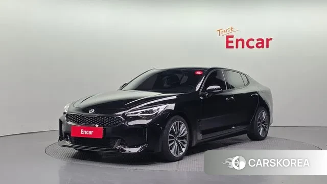 Kia Stinger 2018 Черный из Кореи