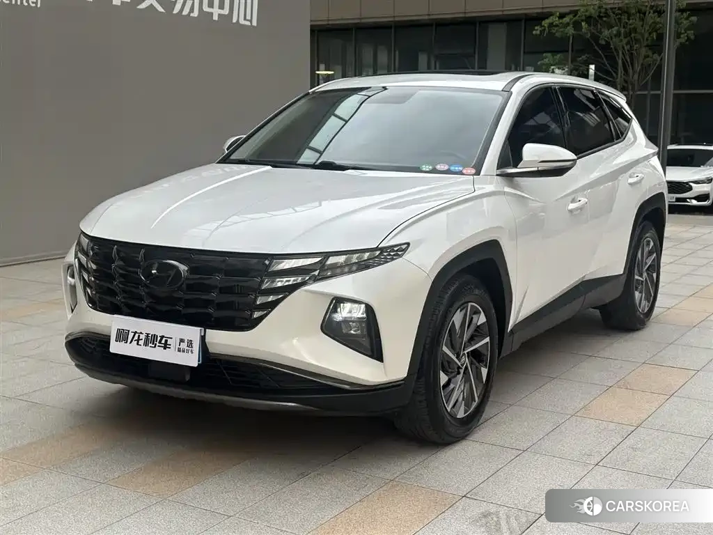 Hyundai Tucson 2021 Белый из Китая