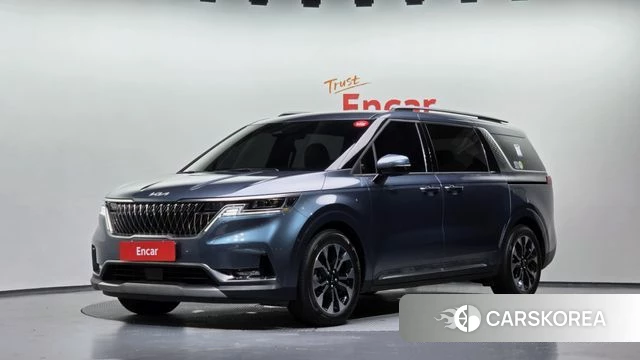Kia Carnival 4th generation 2023 Синий из Кореи