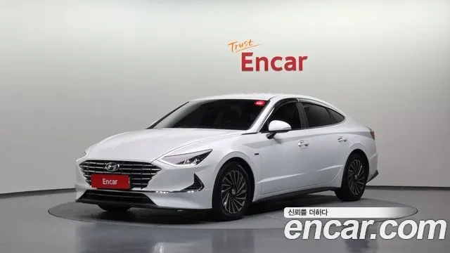 Hyundai Sonata Hybrid (DN8) 2019 Белый из Кореи