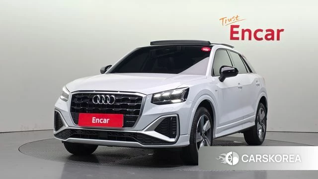 Audi Q2 2023 Белый из Кореи