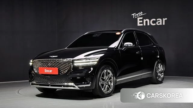 Genesis GV70 2021 Черный из Кореи