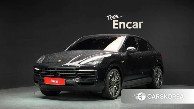 Porsche Cayenne (PO536) 2023 Черный из Кореи