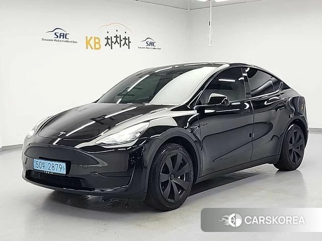 Tesla Model Y 2023 Черный из Кореи
