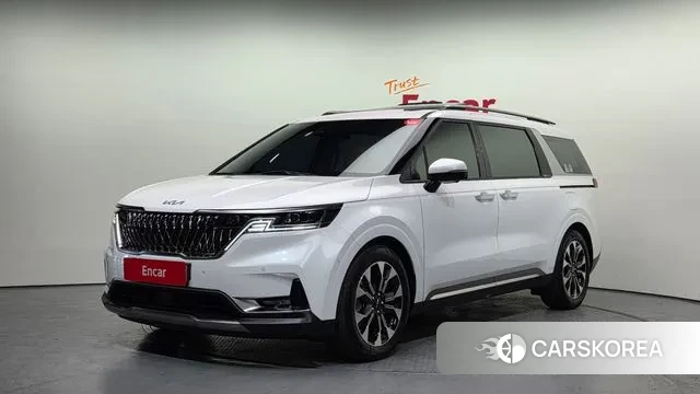 Kia Carnival 4th generation 2021 Белый из Кореи