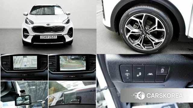 Kia Sportage The Bold 2021 Белый из Кореи