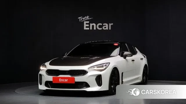 Kia Stinger 2018 Белый из Кореи