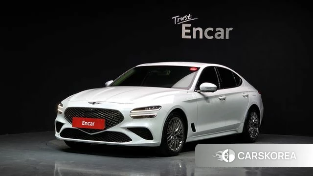 Genesis The New G70 2021 Белый из Кореи