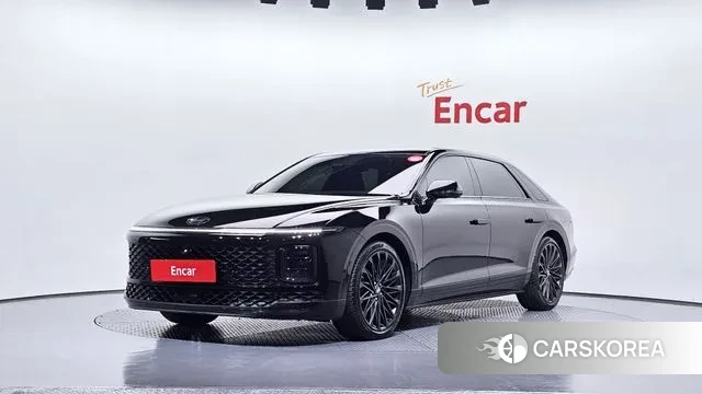 Hyundai Grandeur Hybrid (GN7) 2023 Черный из Кореи