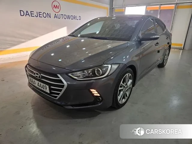 Hyundai Avante AD 2018 Серый из Кореи