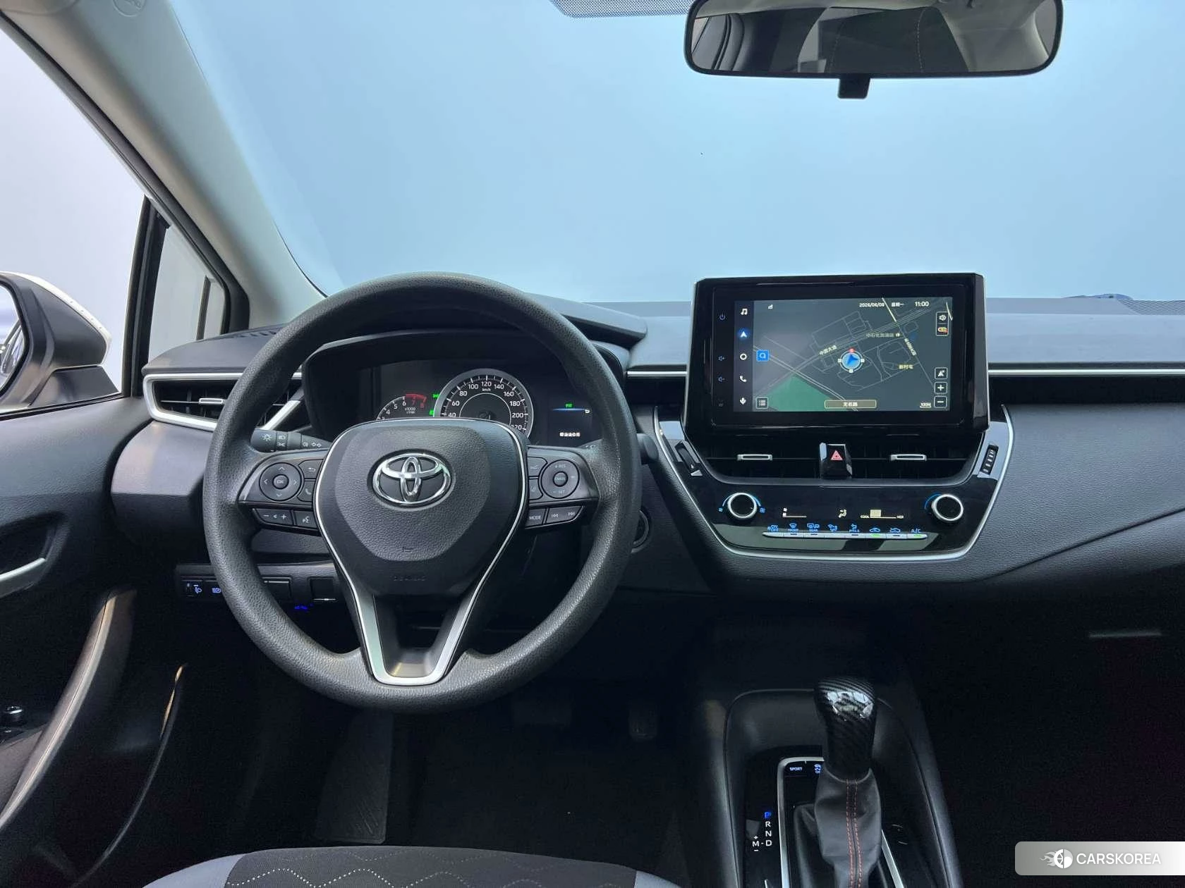 Toyota Corolla 2021 Белый из Китая