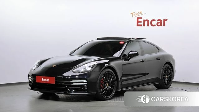 Porsche Panamera (971) 2021 Черный из Кореи