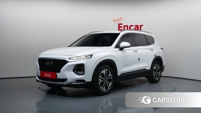 Hyundai Santa Fe TM 2018 Белый из Кореи