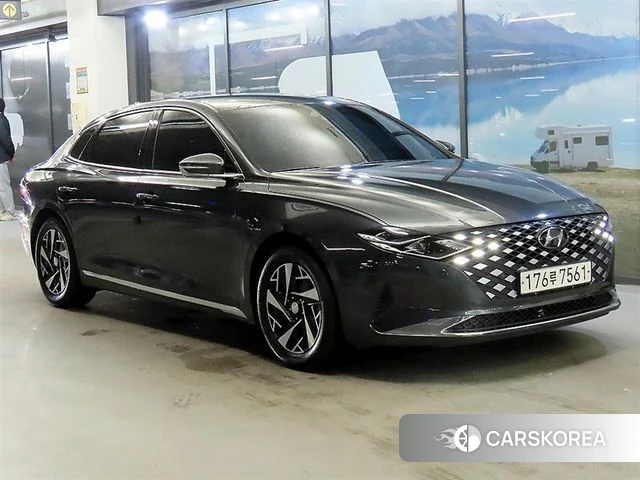 Hyundai The New Grandeur IG Hybrid 2020 Серый из Кореи