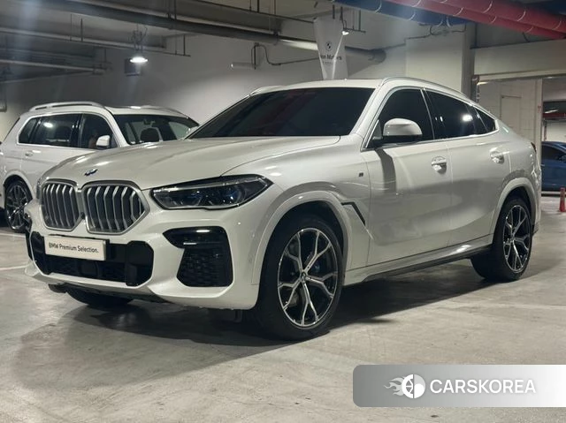 BMW X6 (G06) 2022 Белый из Кореи